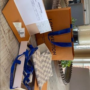 Louis Vuitton Clemence D. azur Wallet